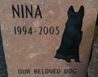Erickson Pet Stone Marker